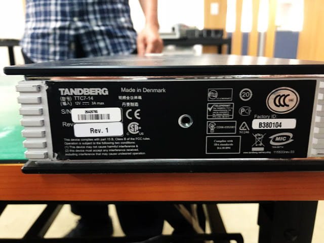 Sửa chữa Tanberg (CISCO) TTC7-14 1 Sửa chữa Tanberg (CISCO) TTC7-14 1