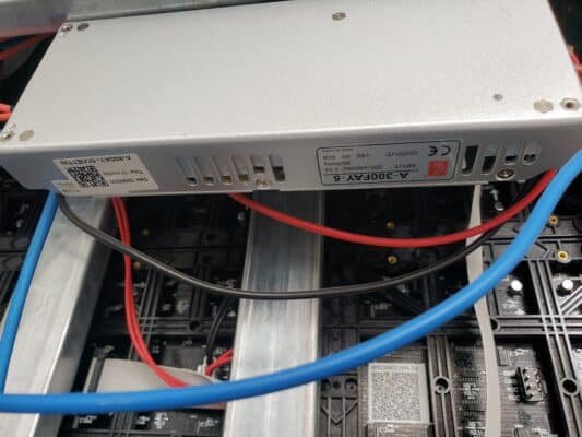 Màn hình LED 4 Nguồn cấp Module và bo mạch LED
